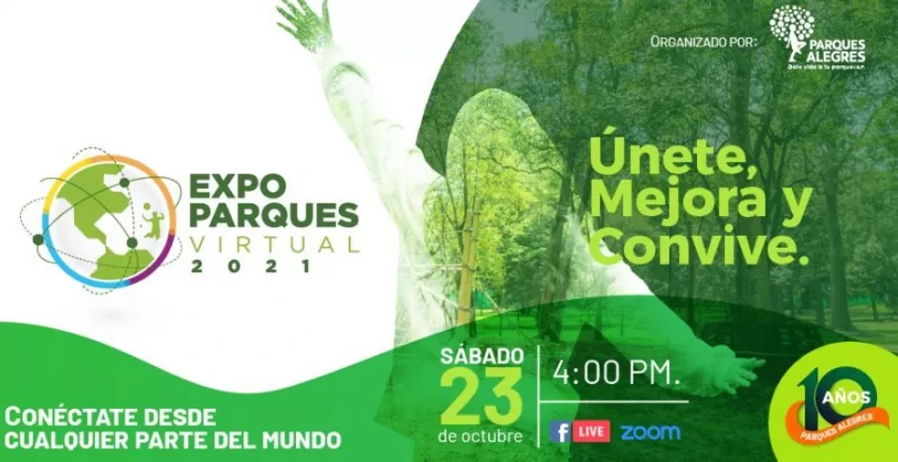 Conéctate al evento de parques más importante de México