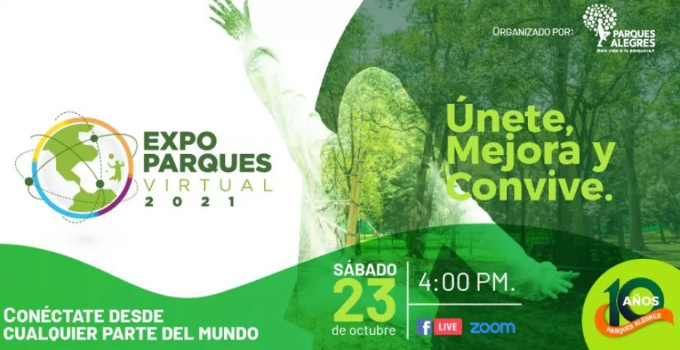 Conéctate al evento de parques más importante de México