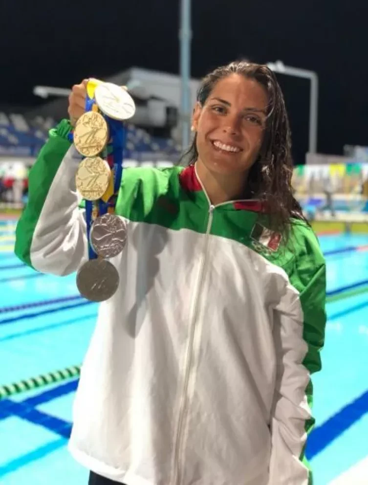 Fernanda González, máxima medallista en los Centroamericanos