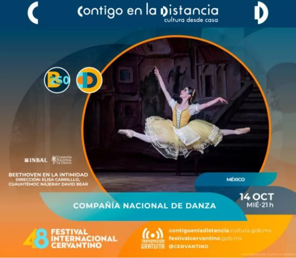 Festival Internacional Cervantino 2020 en línea y gratuito