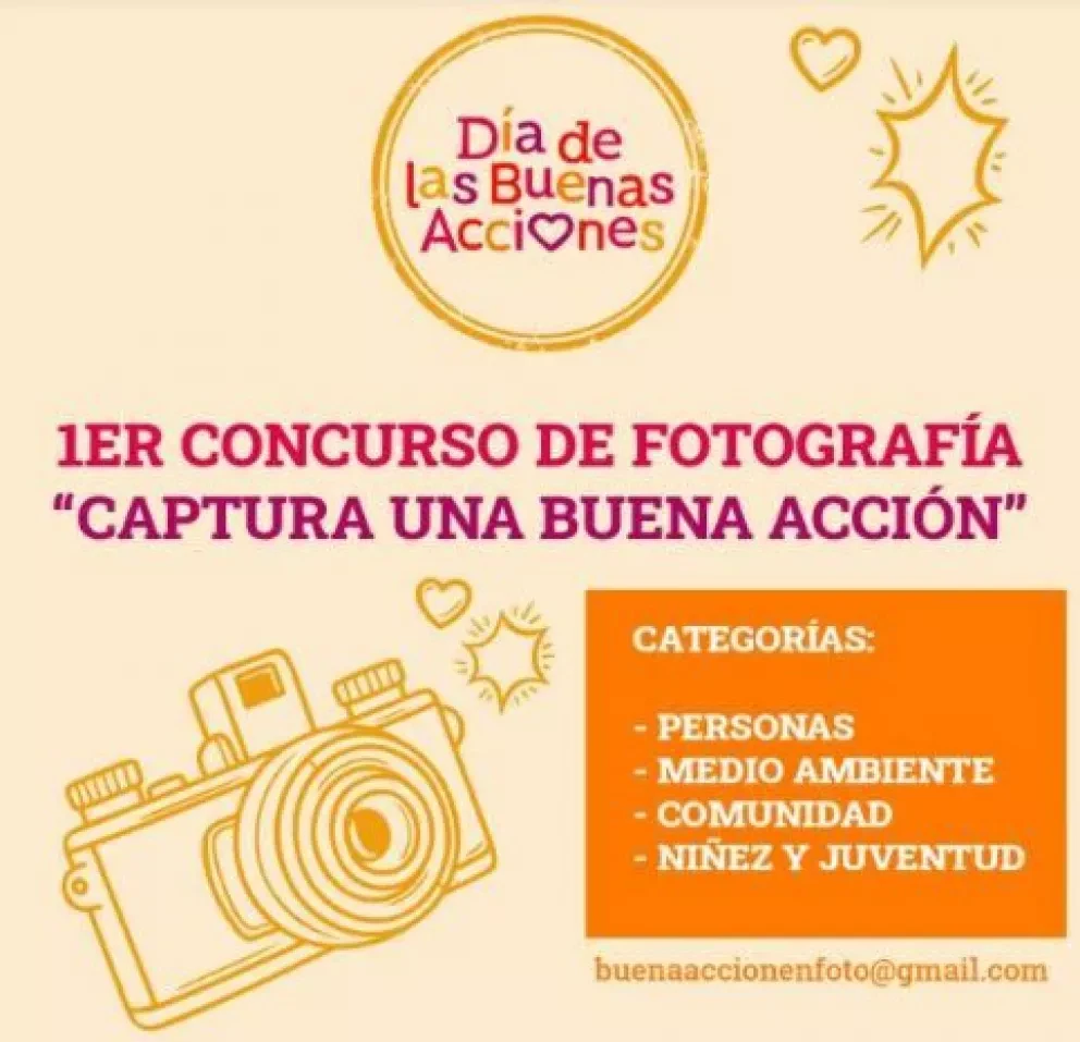 ¡Captura una buena acción y comparte la bondad de tu barrio!