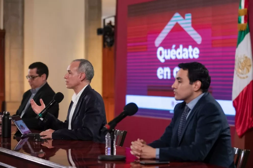 105,680 casos de coronavirus en México y 12,545 muertos