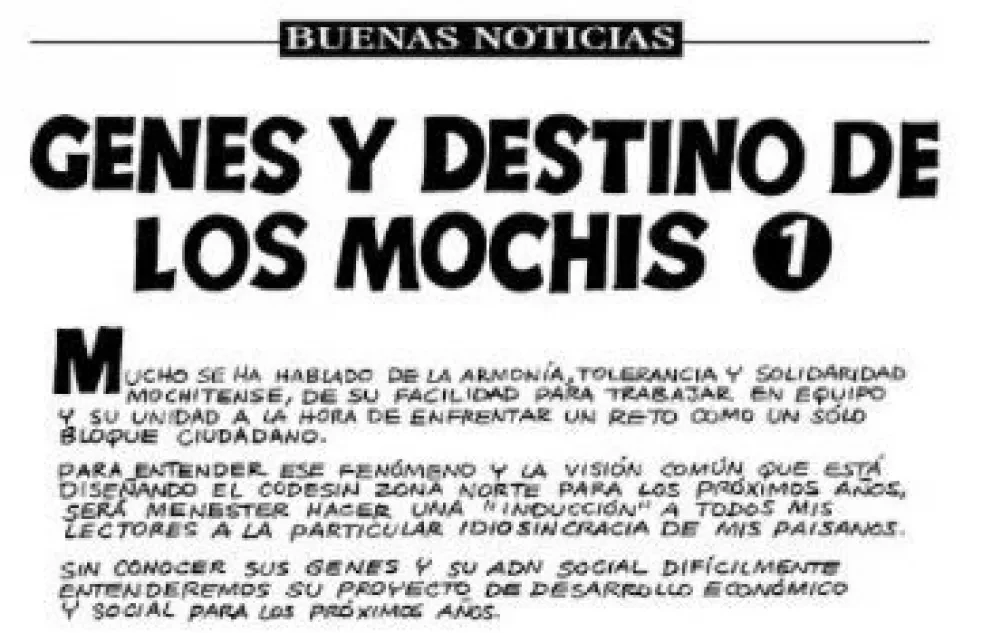 El ADN de Los Mochis