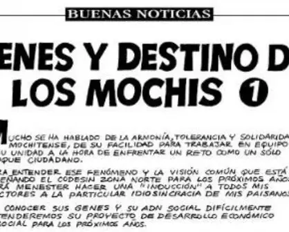 El ADN de Los Mochis