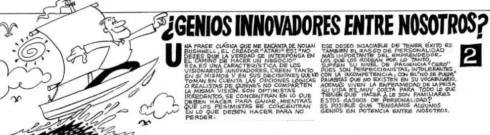 ¿Genios innovadores? Parte II