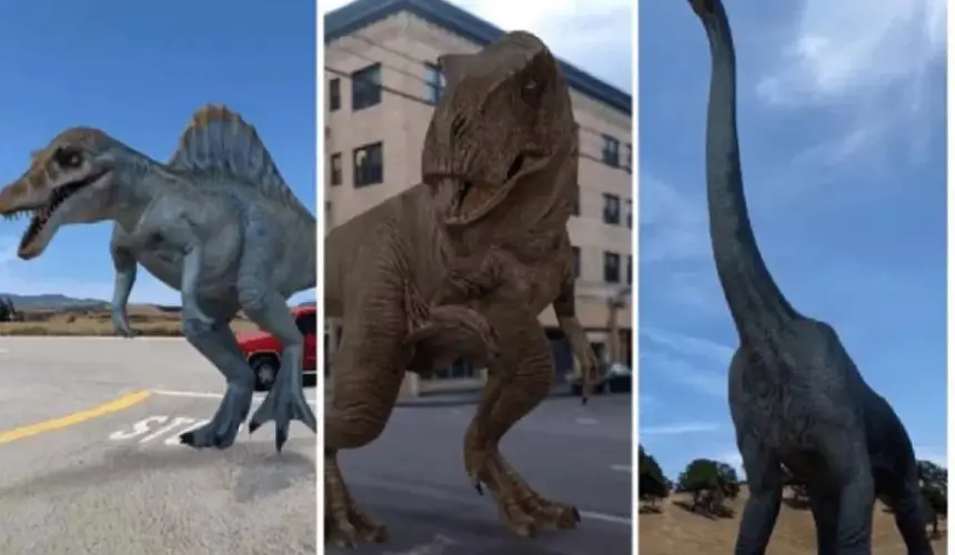 Jurassic Park virtual: Cómo ver 10 dinosaurios de Google con realidad aumentada