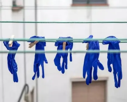¿Cómo lavar los guantes de látex o nitrilo?