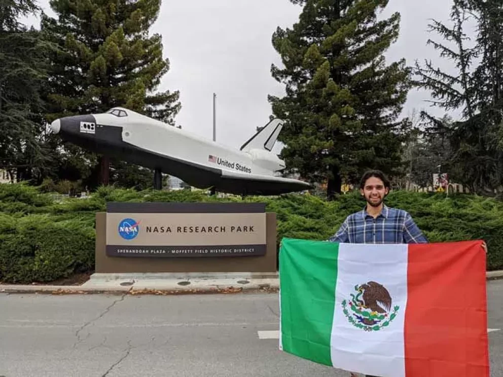 Joven guasavense destaca en la NASA creando manufacturas espaciales
