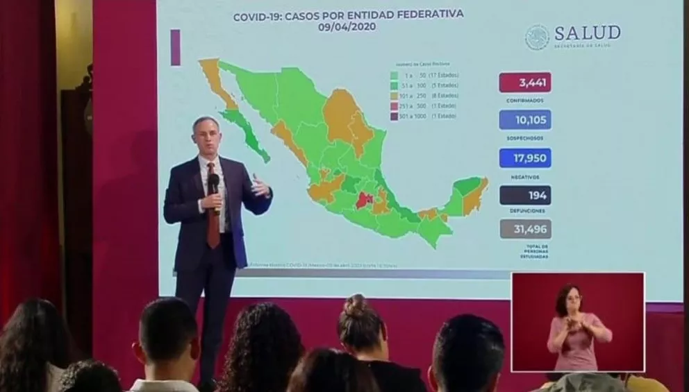 En 15 días pudiéramos entrar a fase 3. Ya hay 3,441 casos de coronavirus en México