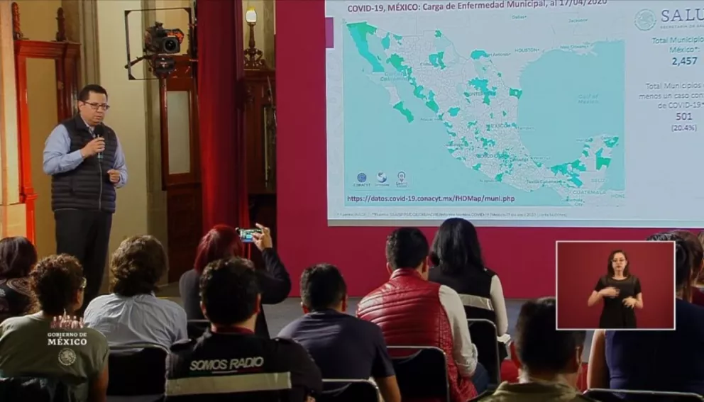 México con 6,875 casos de coronavirus y 2,627 recuperados