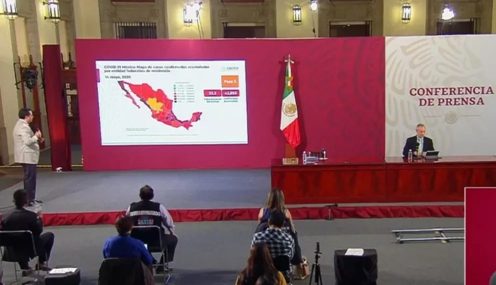 42,595 casos de coronavirus en México, 4,477 fallecidos
