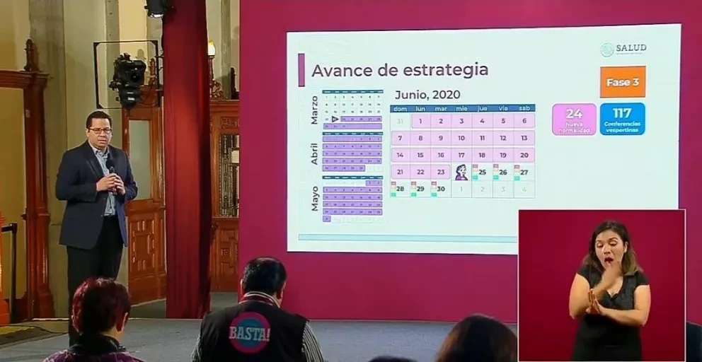 Van 196,847 casos de coronavirus en México y 24,324 fallecidos
