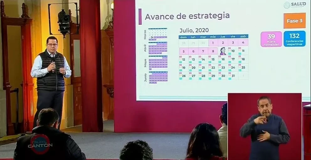 282,283 casos de coronavirus en México y 33,526 muertos
