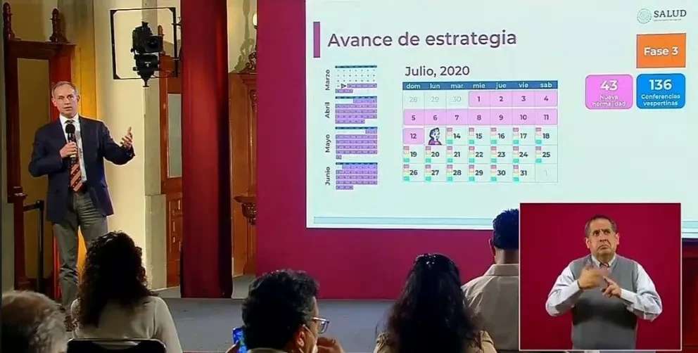 Hay 295.268 casos de coronavirus en México y 34,730 muertos