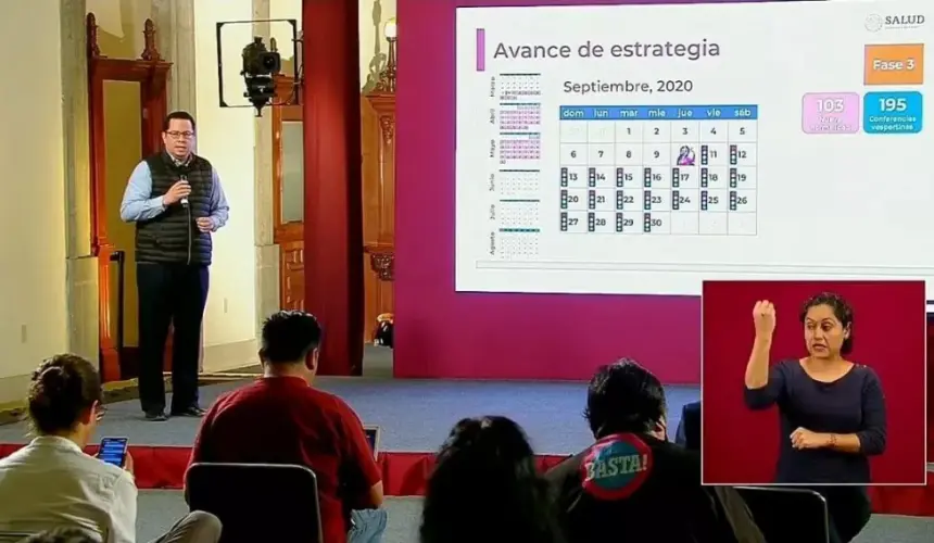 Acumulan 652,364 casos de Covid en México y 69,649 defunciones