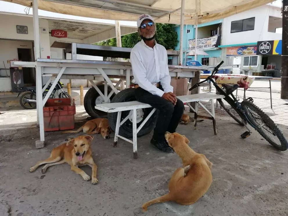 “Pipo”, el hombre que ha hecho de sus mascotas, una familia