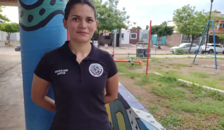 Daniela Luna, educa para la paz con disciplina de Tang Soo Do en Alturas del Sur