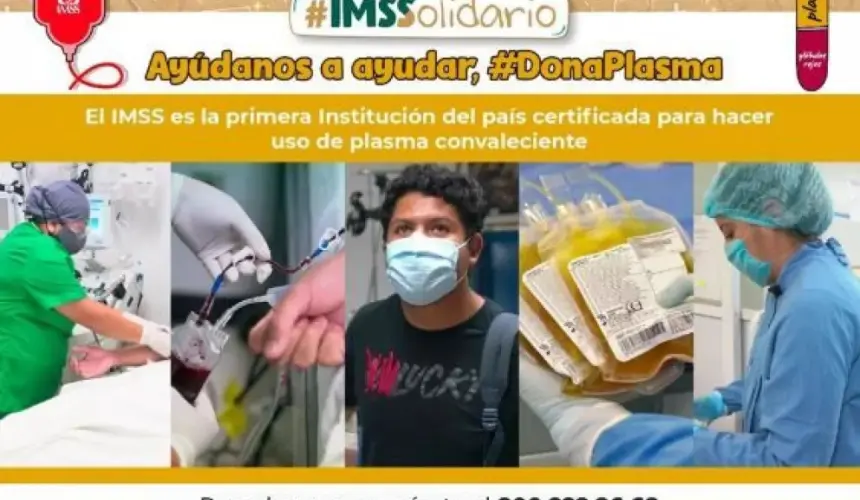 Pasos para ser donar plasma por coronavirus