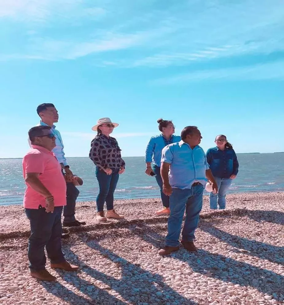 ISAPESCA Y SUCEDE buscan desarrollo sustentable en Bahía Santa María