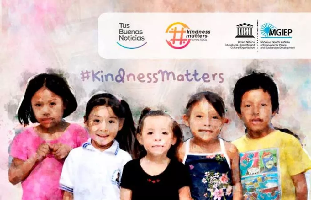 Campaña de la UNESCO crea ola de bondad entre jóvenes de todo el mundo