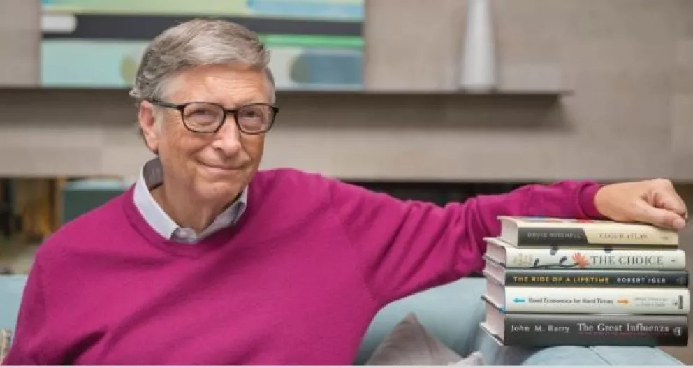 ¿No sabes qué leer? Recomendación de libros para verano de Bill Gates