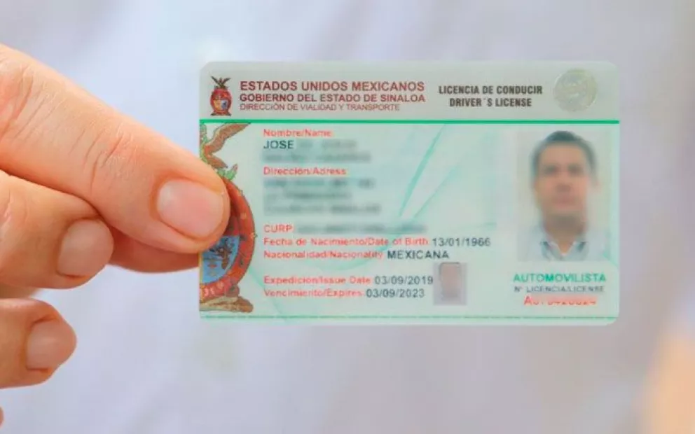 Costo y requisitos para la nueva licencia de manejo de Sinaloa