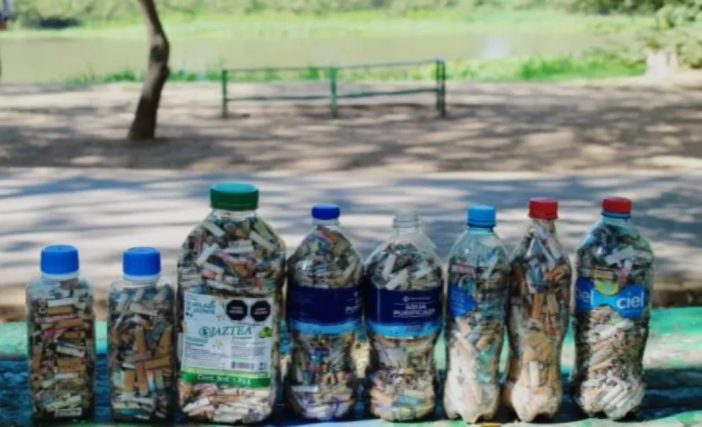 SEDESU evita contaminación de 24.5 mil litros de agua por colillas de cigarro