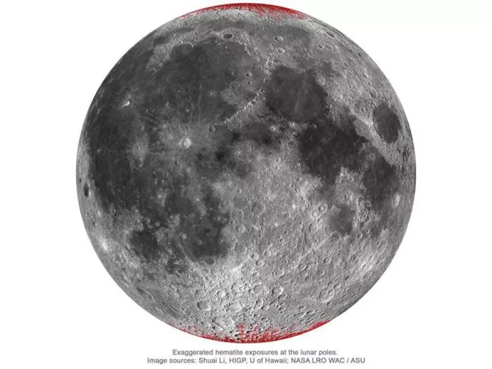 Conoce las razones por las que la Luna se está oxidando
