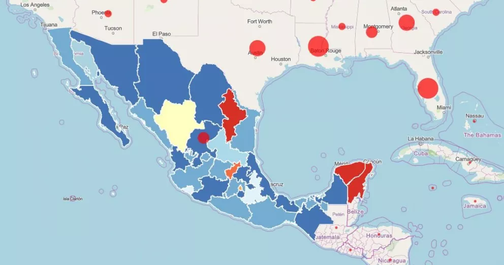 Seguimiento diario de la evolución del Coronavirus Covid-19 en México y el mundo