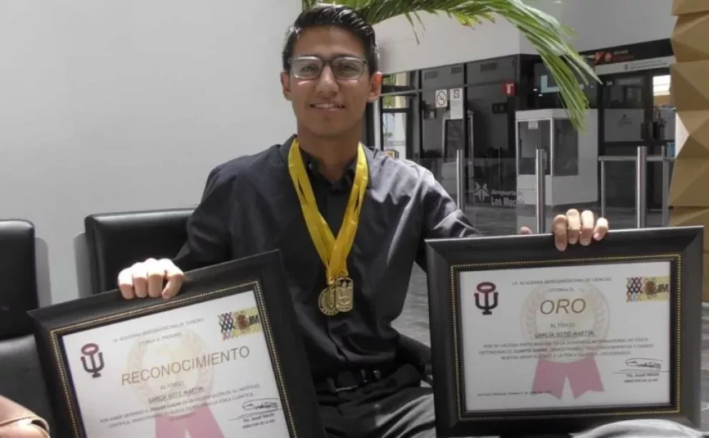 Sinaloense gana oro en Olimpiada Iberoamericana de Física