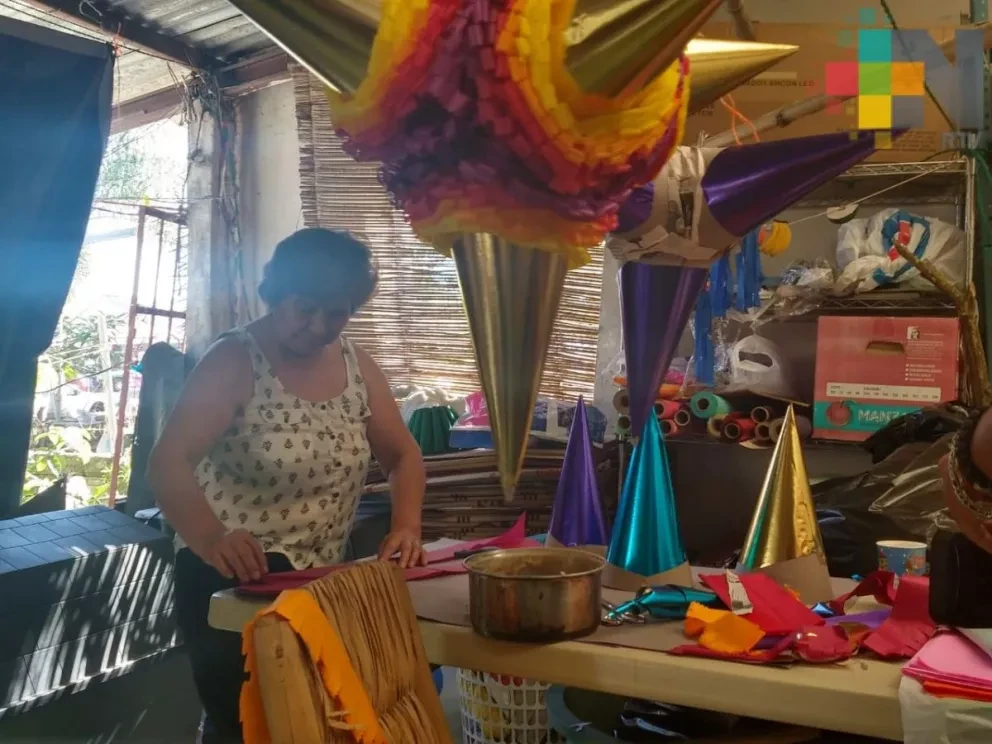 María Luisa mantiene viva la tradición durante las posadas