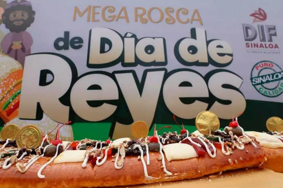 Habrá Rosca de Reyes gratis de 350 metros en Culiacán