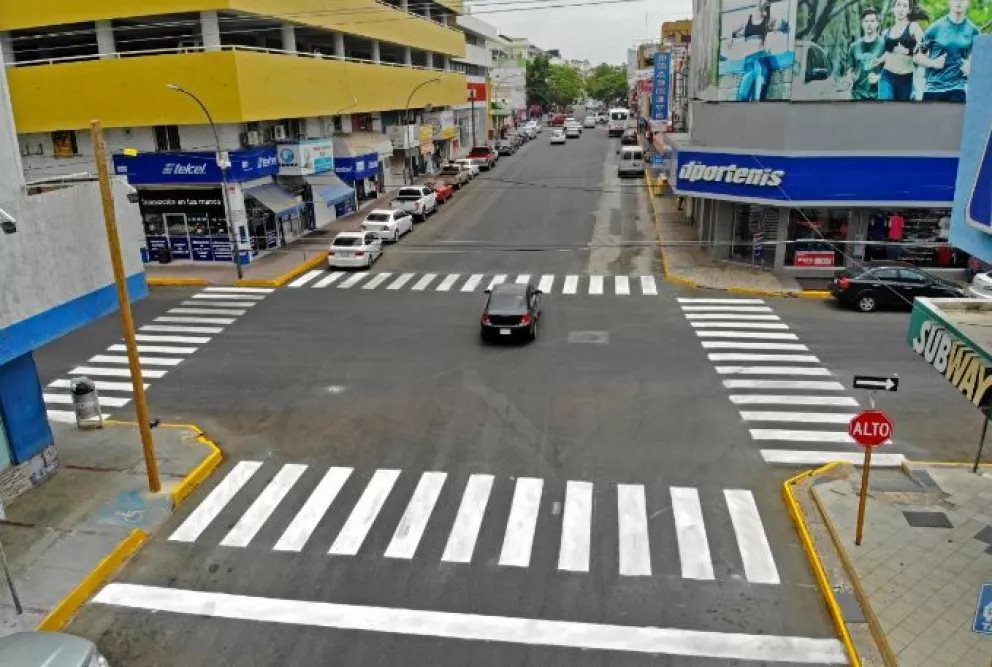 Continúa mejora de movilidad en centro histórico de Culiacán