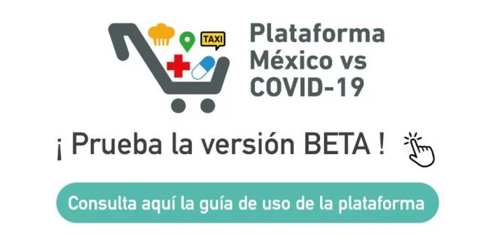 ¿Necesitas medicinas o comida? Ingresa a la plataforma México vs COVID-19