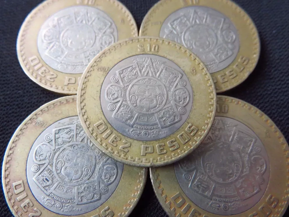 Moneda de 10 pesos que puede valer 1000 pesos