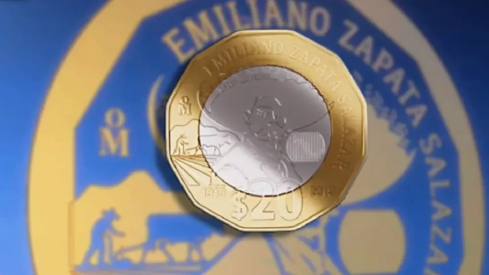 Conoce la nueva moneda conmemorativa de 20 pesos