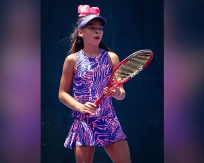 Monserrat Montaño obtiene el título de finalista para Sinaloa en torneo de Tenis