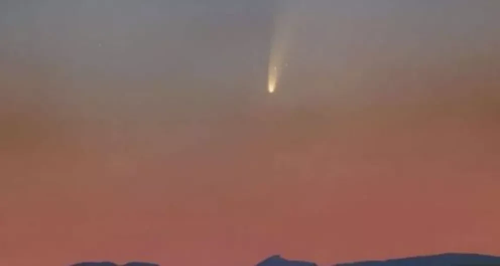 Maravíllate con el brillo del primer cometa visible de 2020