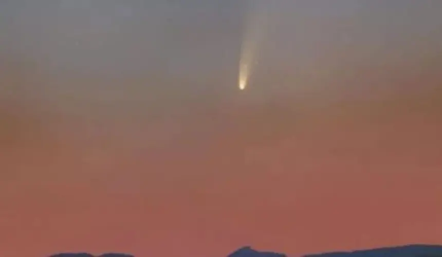 Maravíllate con el brillo del primer cometa visible de 2020