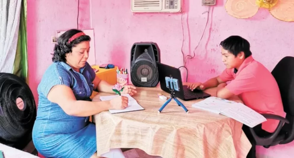 La travesía de las mamás en pandemia