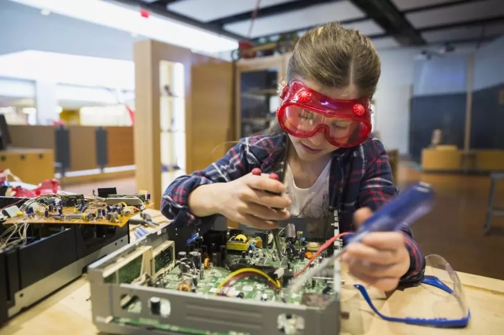 ¿Niñas en la ciencia y la tecnología?