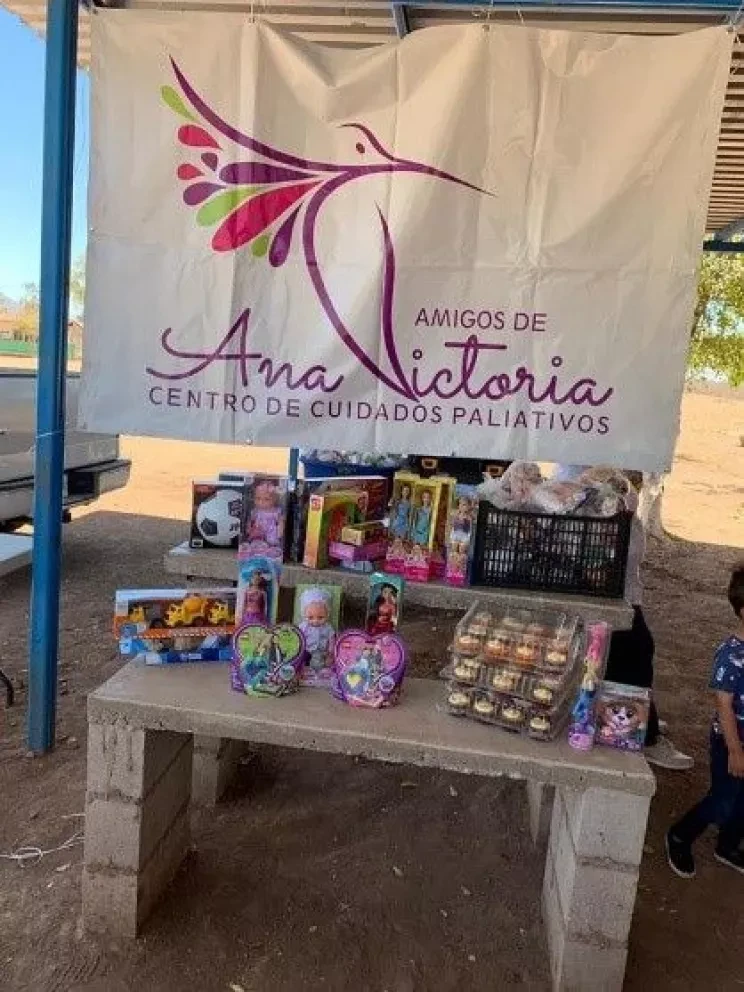 Se compartieron sonrisas con niños y niñas de Ejido Las Brisas