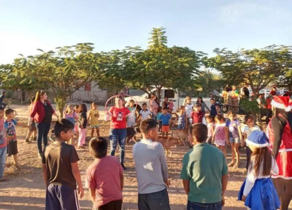 Niños de Villa Juárez disfrutaron del Día de Reyes