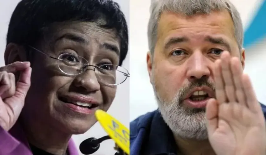 Periodistas Maria Ressa y Dmitry Muratov ganan Nobel de la Paz 2021