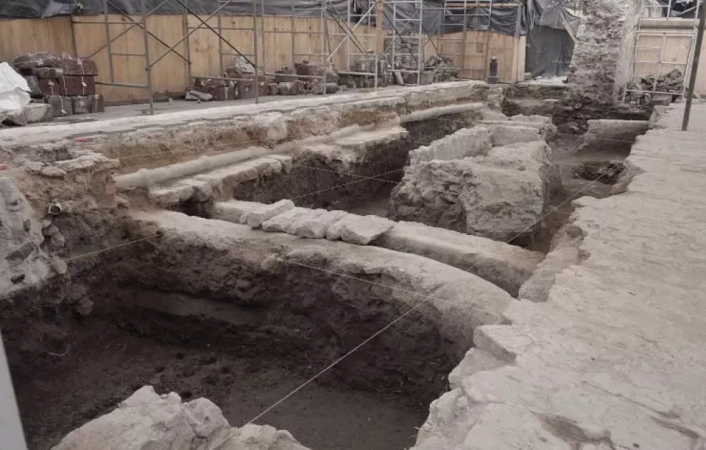 Identifican obra hidráulica del periodo colonial en Xochimilco