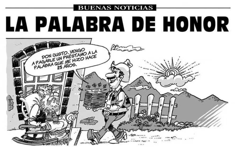 ¿Sabes qué es la palabra de honor?