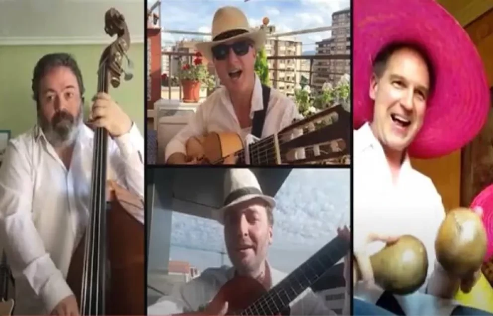 En cuarentena suena el Sinaloense en España a ritmo de Pan con Chile