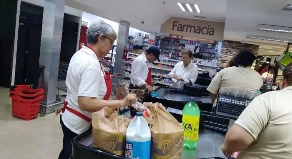 Retiran con apoyo a paqueteros de Ley ante coronavirus