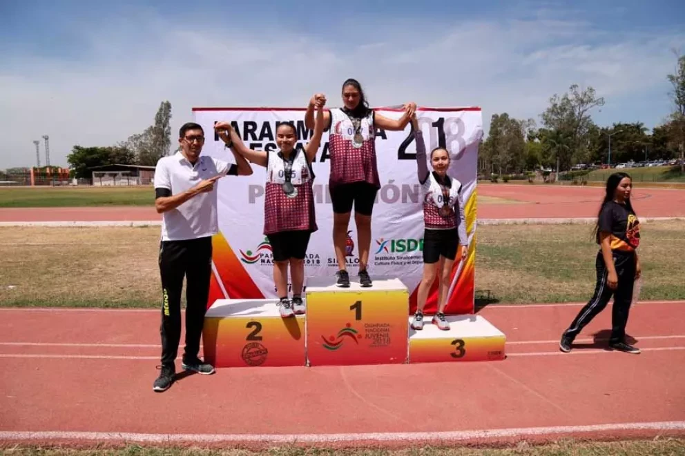 Culiacán se corona en Atletismo en la Paralimpiada Estatal 2018