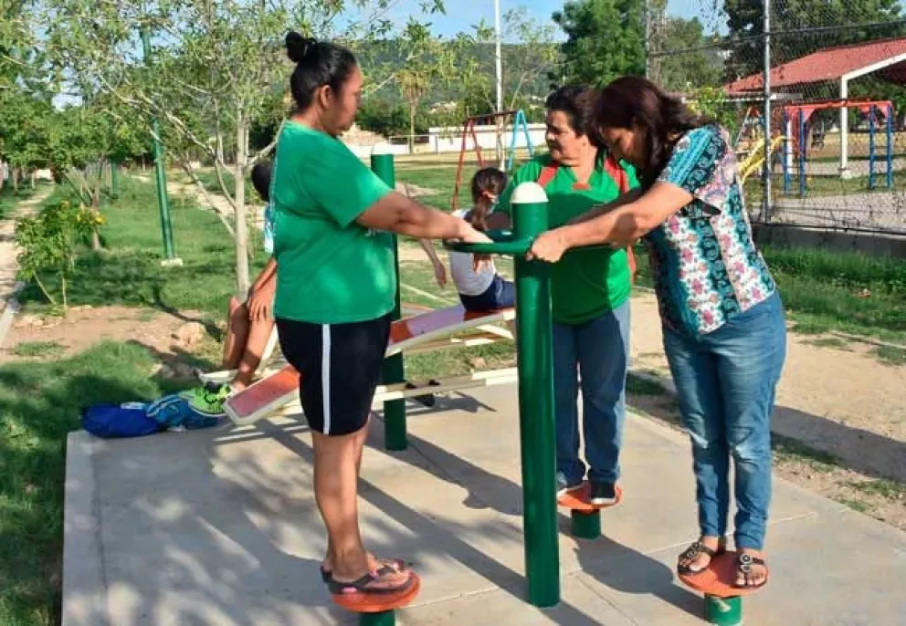 El parque 5 de febrero orgullo de vecinos